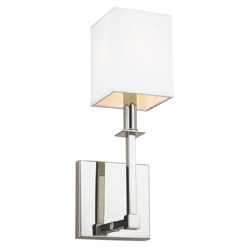 Quinn Polished Nickel Sconce by Visual Comfort Studio