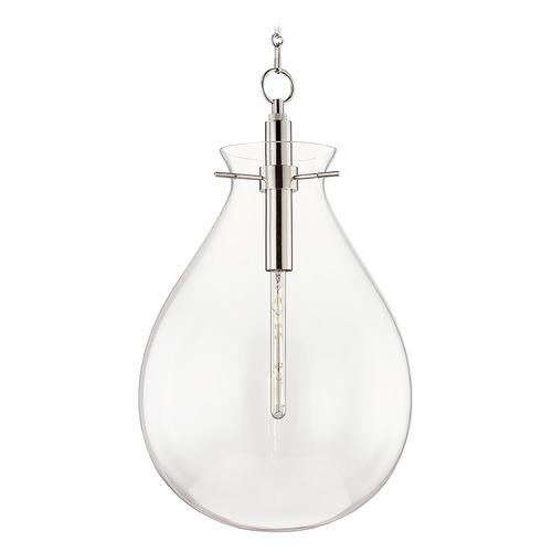 Hudson Valley Lighting Ivy Pendant in Polished Nickel by Hudson Valley Lighting BKO103-PN