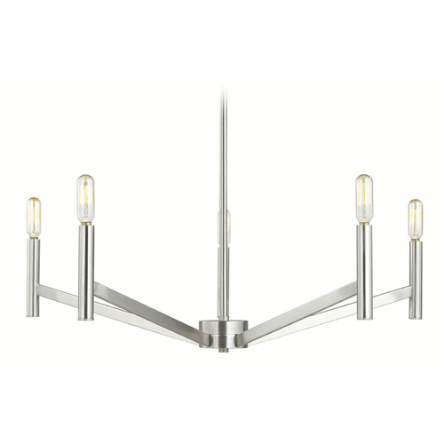 Visual Comfort Studio Collection Vector Brushed Nickel Chandelier