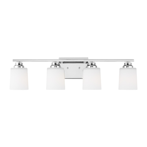 Generation Lighting Vinton Chrome Bathroom Light