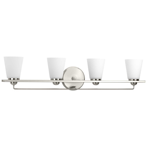 Progress Lighting Progress Lighting Flight Brushed Nickel Bathroom Light P300003-009