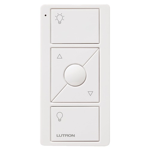Lutron Dimmer Controls Lutron Caseta Pico Remote Control in White PJ2-3BRL-GWH-L01