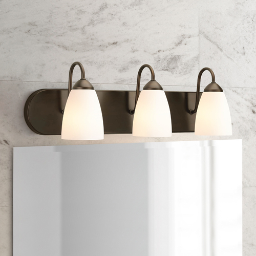 Gather Bath Light in Antique Bronze by Progress Lighting