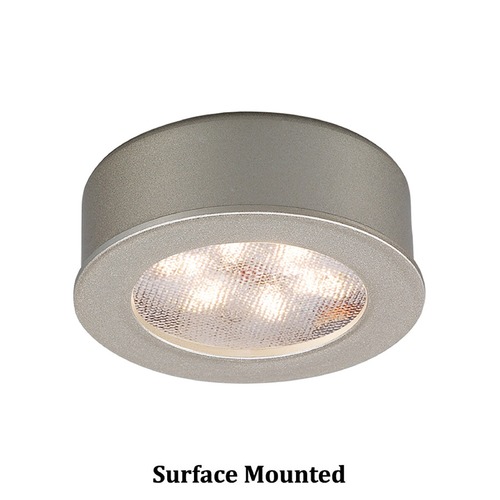 WAC Lighting LED Button Light Brushed Nickel 2.25-Inch LED Under Cabinet Puck Light by WAC Lighting HR-LED87-27-BN