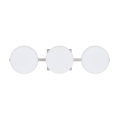 Besa Lighting Besa Lighting Ciro Satin Nickel LED Bathroom Light 3WS-773807-LED-SN