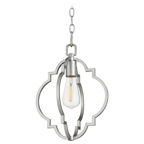 Quorum Lighting Dublin Classic Nickel Pendant by Quorum Lighting 3842-64