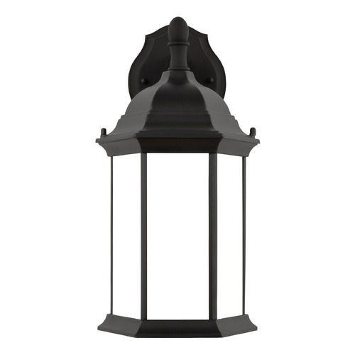 Sevier Black Outdoor Wall Light by Generation Lighting
