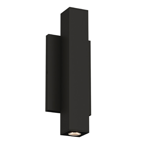 Visual Comfort Modern Collection Sean Lavin Chara 12-Inch LED Outdoor Wall Light in Black by Visual Comfort Modern 700OWCHAS93012BUDUNV