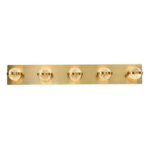 Ryder 33-Inch LED Bath Bar in Gold by Eurofase Lighting