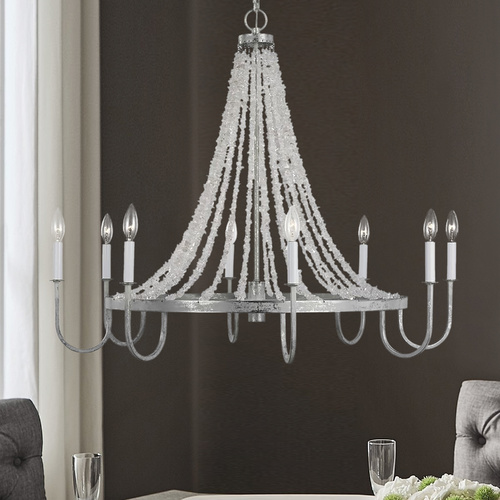 Visual Comfort Studio Collection Alexa Hampton 36-Inch Leon Salt Mist Chandelier by Visual Comfort Studio AC1078SMT