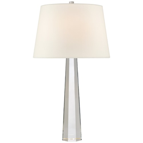 E.F. Chapman Octagonal Spire Table Lamp in Crystal by Visual Comfort Signature