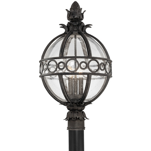Troy Lighting Troy Lighting Campanile French Iron Post Light P5006-FRN