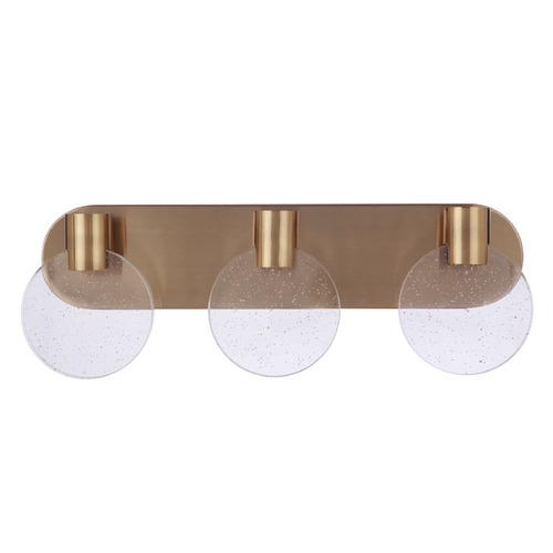 Craftmade Lighting Glisten 21.50-Inch LED Bath Light in Satin Brass by Craftmade Lighting 15122SB-LED