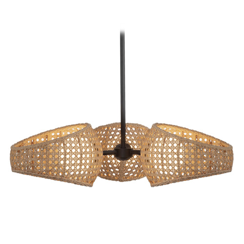 Kuzco Lighting Lanai Black LED Chandelier