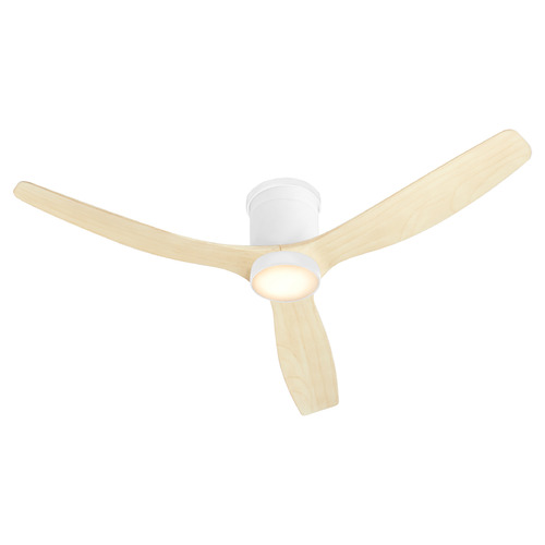 Dayton Studio White LED Ceiling Fan by Quorum Lighting