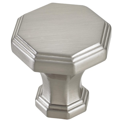 Satin Nickel Cabinet Knob - Case Pack of 10 - 1-3/8-inch