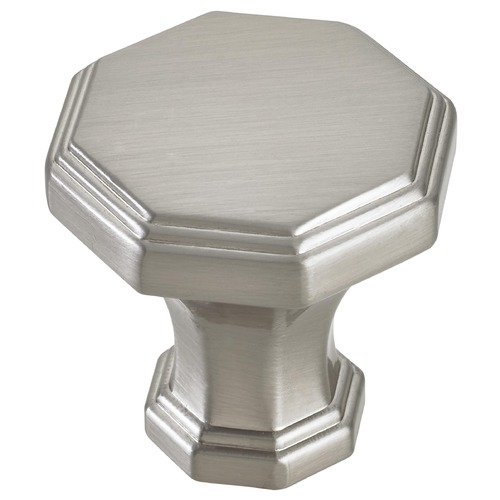 Seattle Hardware Co Satin Nickel Cabinet Knob - Case Pack of 10 - 1-3/8-inch HW10-K-09 *10 PACK* KIT