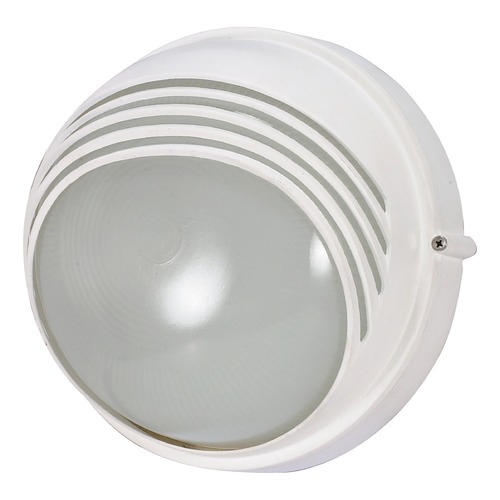Semi Gloss White Outdoor Wall Light by Nuvo Lighting