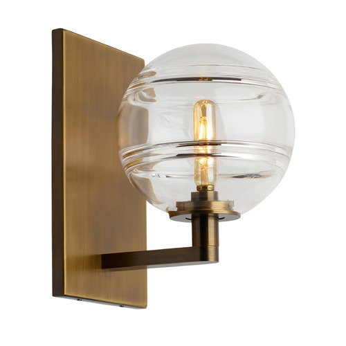 Sean Lavin Sedona LED Wall Sconce in Aged Brass by Visual Comfort Modern