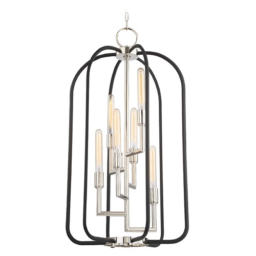 Hudson Valley Lighting Angler Chandelier in Polished Nickel by Hudson Valley Lighting 8316-PN