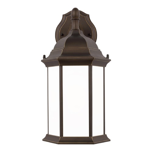 Sevier Antique Bronze Outdoor Wall Light by Generation Lighting