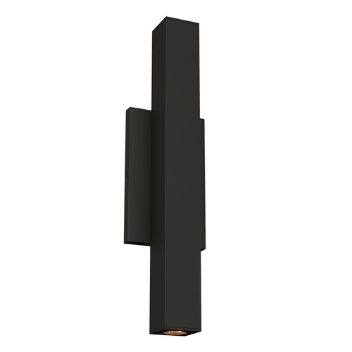 Visual Comfort Modern Collection Sean Lavin Chara 17-Inch LED Outdoor Wall Light in Black by Visual Comfort Modern 700OWCHAS93017BUDUNV