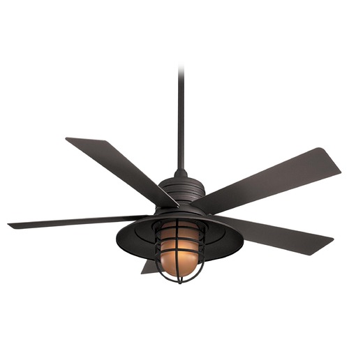 Minka Aire Rainman 54-Inch LED Fan in Oil Rubbed Bronze by Minka Aire F582L-ORB