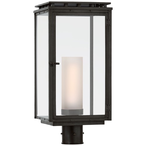 Visual Comfort Signature Collection Chapman & Myers Cheshire Post Light in Aged Iron by Visual Comfort Signature CHO7605AICG