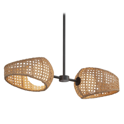 Kuzco Lighting Lanai Black LED Pendant Light with Globe Shade