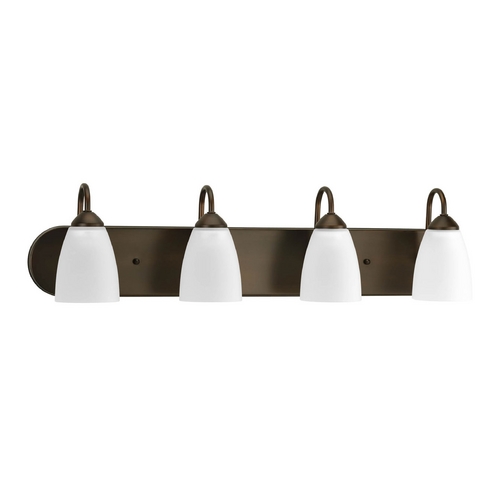 Gather Bath Light in Antique Bronze by Progress Lighting