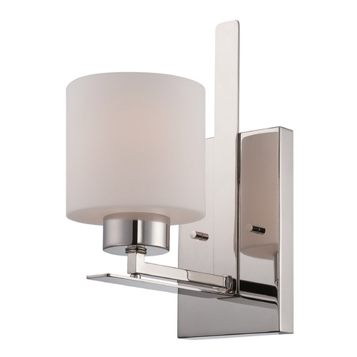 Sconce Wall Light in Polished Nickel by Nuvo Lighting