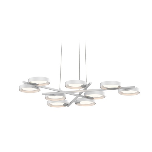 Sonneman Lighting Ring LED Pendant White Light Guide by Sonneman Lighting 2656.03W