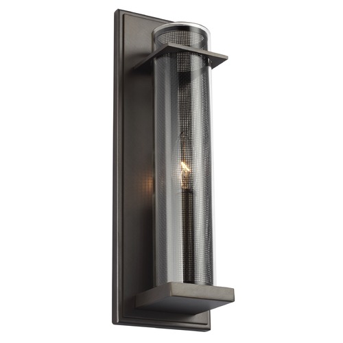 Silo Antique Bronze Sconce by Visual Comfort Studio