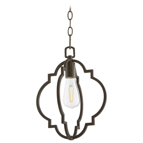 Dublin Oiled Bronze Pendant by Quorum Lighting