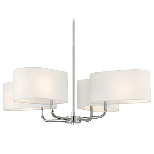 Designers Fountain Midtown Polished Nickel Chandelier