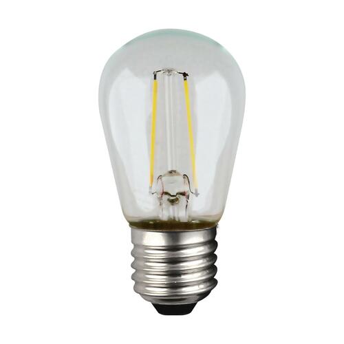 1W S14 2200K LED String Light Replacement Bulb 4-Pack by Satco