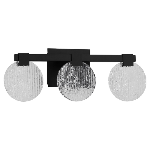 Oxygen Axiom 3CCT 22-Inch LED Bath Light in Black by Oxygen Lighting 3-5052-15