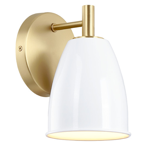 Designers Fountain Biba Brushed Gold Sconce