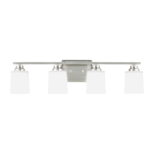 Generation Lighting Vinton Brushed Nickel Bathroom Light