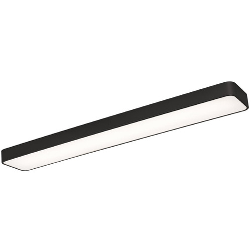 Afx Lighting Bailey Black LED Flushmount Light