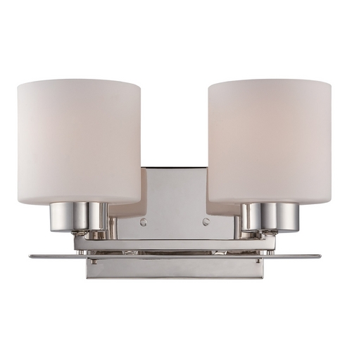 Bathroom Light in Polished Nickel by Nuvo Lighting