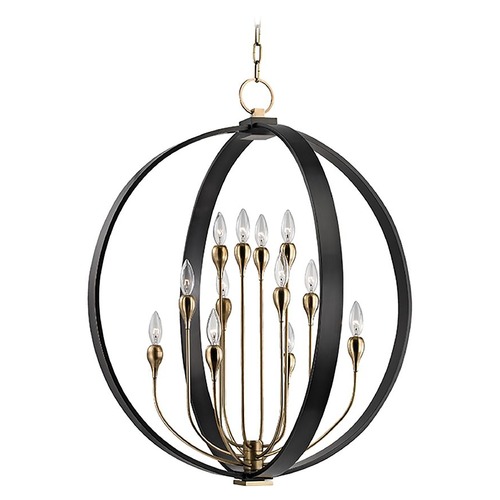 Dresden 12-Light Orb Chandelier in Old Bronze by Hudson Valley Lighting
