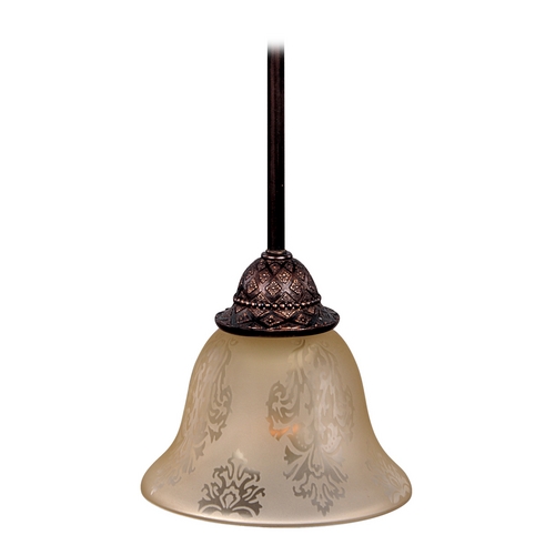 Maxim Lighting Maxim Lighting Symphony Oil Rubbed Bronze Mini-Pendant Light with Bell Shade 91049SAOI