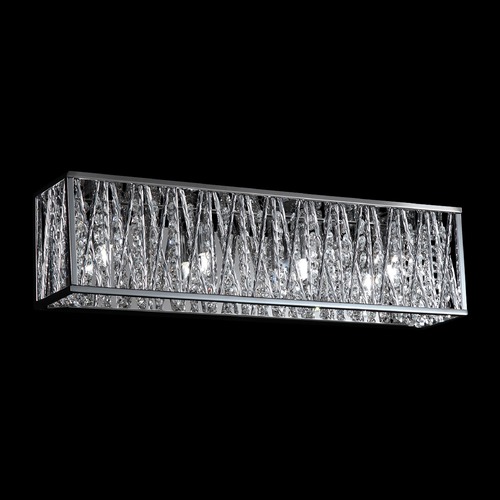 Z-Lite Terra Chrome Bathroom Light by Z-Lite 872CH-4V