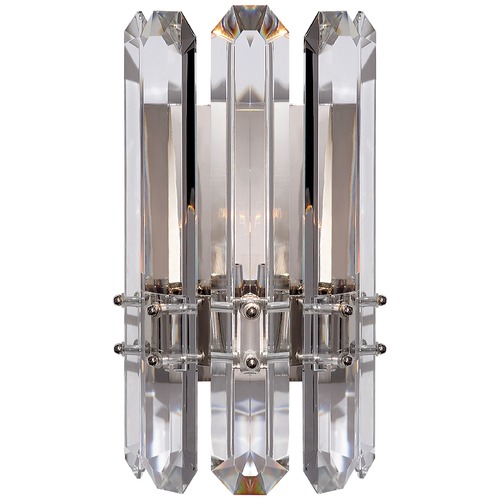 Visual Comfort Aerin Bonnington Wall Sconce in Polished Nickel by Visual Comfort ARN2124PNCG