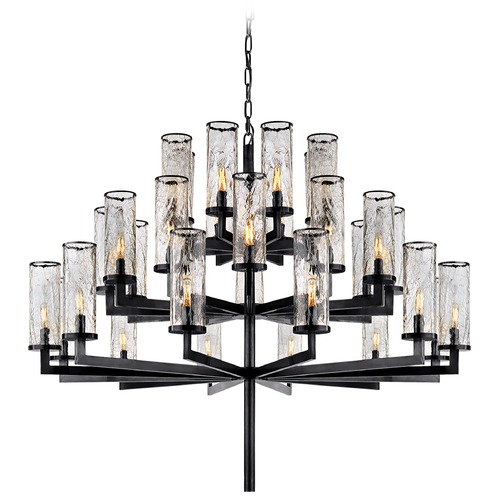 Visual Comfort Signature Collection Kelly Wearstler Liaison Chandelier in Bronze by Visual Comfort Signature KW5202BZCRG