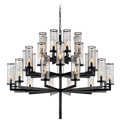 Kelly Wearstler Liaison Chandelier in Bronze by Visual Comfort Signature
