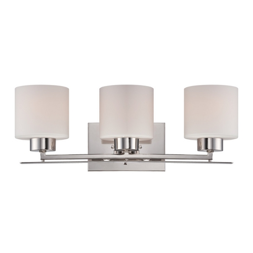 Nuvo Lighting Bathroom Light in Polished Nickel by Nuvo Lighting 60/5203