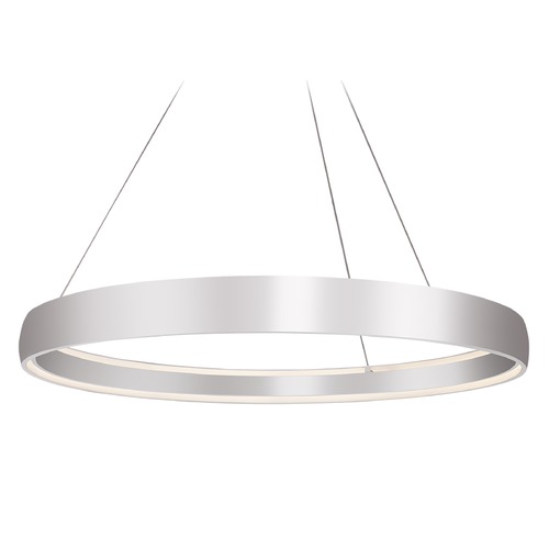 Modern Brushed Silver LED Pendant 3000K 8480LM by Kuzco Lighting