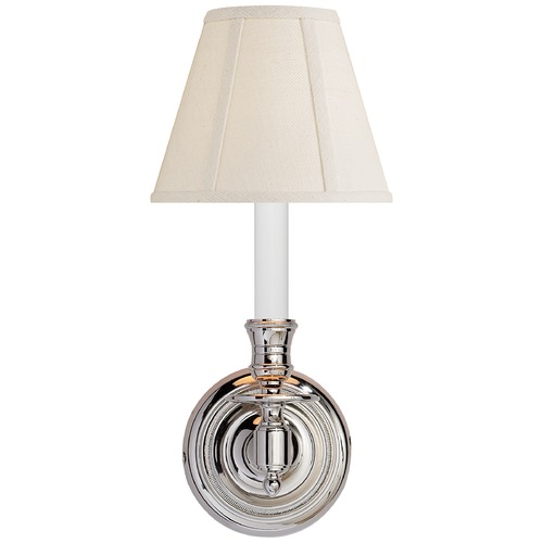 Visual Comfort Signature Collection Studio VC French Sconce in Polished Nickel by Visual Comfort Signature S2110PNL